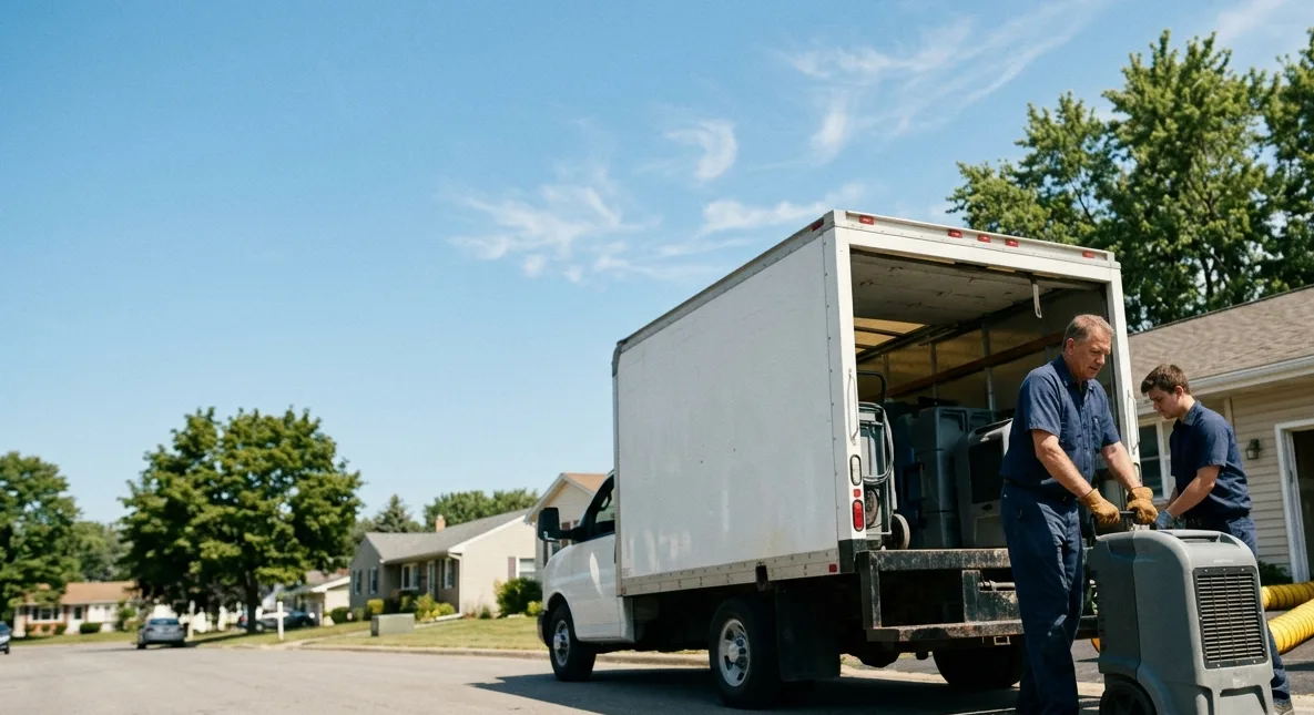 Water Damage Cleanup in Sterling Heights, MI near me